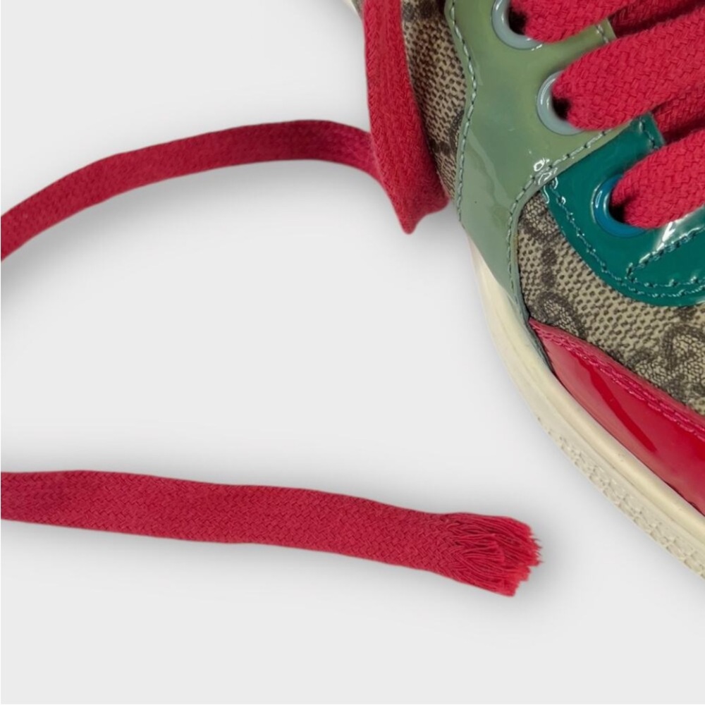 Gucci High-Tops with Red and Green Highlights - Picture 8 of 15